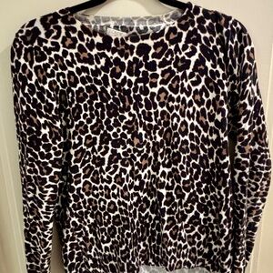 J Crew Print Women's Top